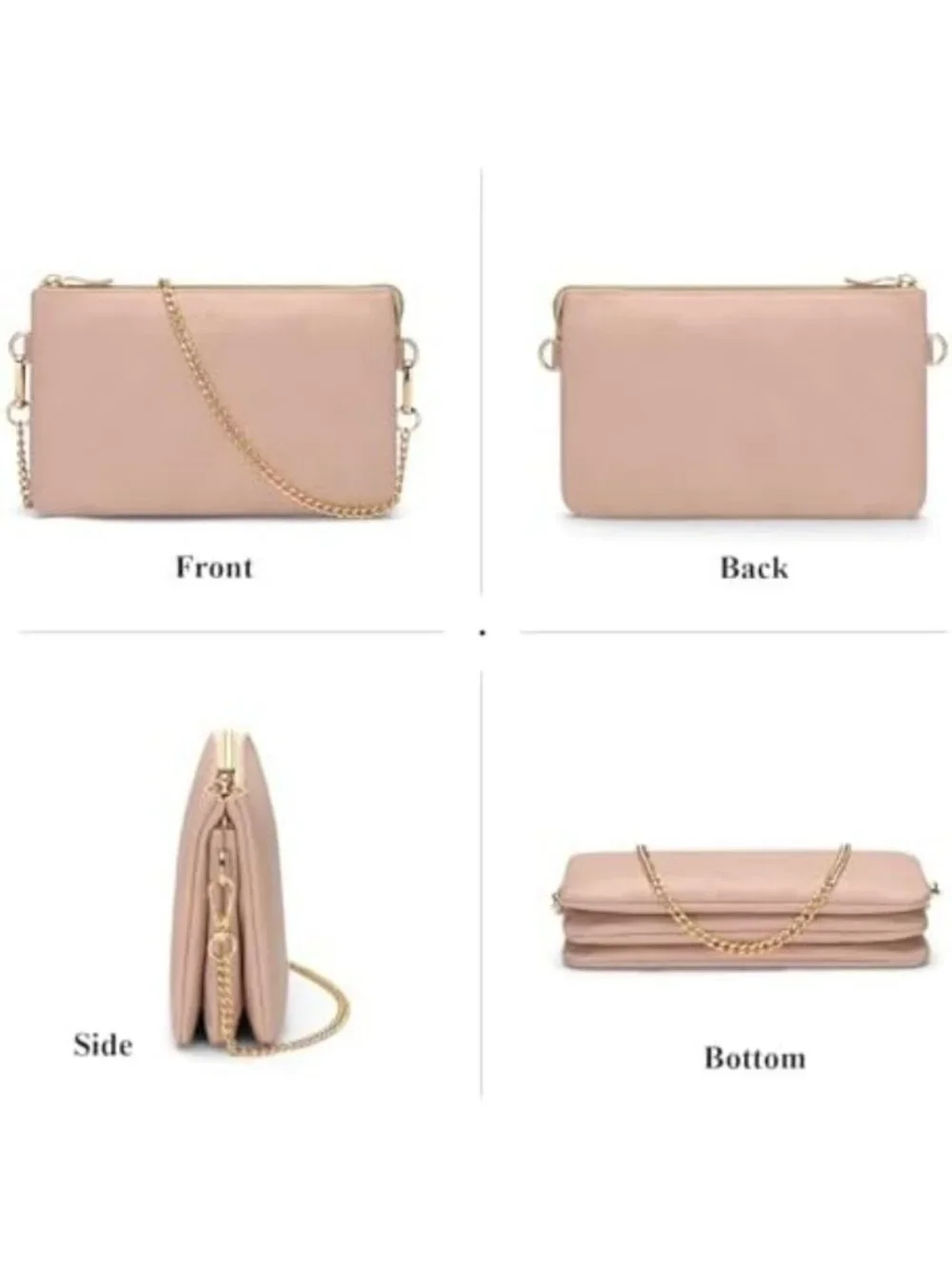Stylish Urban Crossbody Wristlet Purse for Women - Small Clutch Bag, Versatile